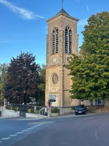 église de Boursault au cœur de la vallée de la Marne
